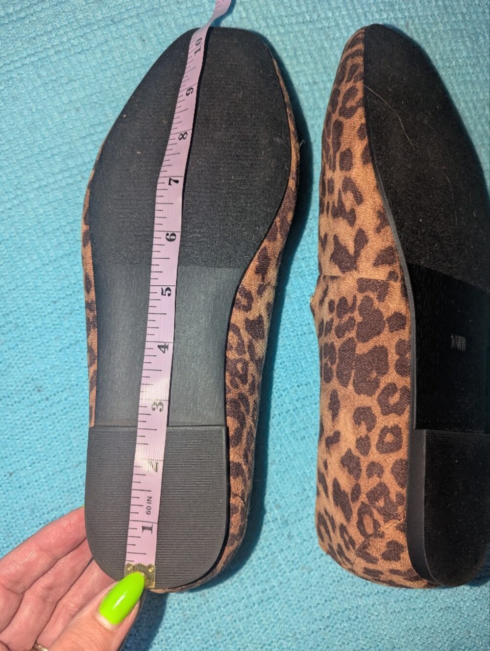 TORRID Wide Width Mary Jane Ballet Flats - Brown Animal Print 10WW - Picture 10 of 13